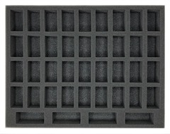 Battle Foam: Troop Tray - 32mm Base (40x medium) 1.5